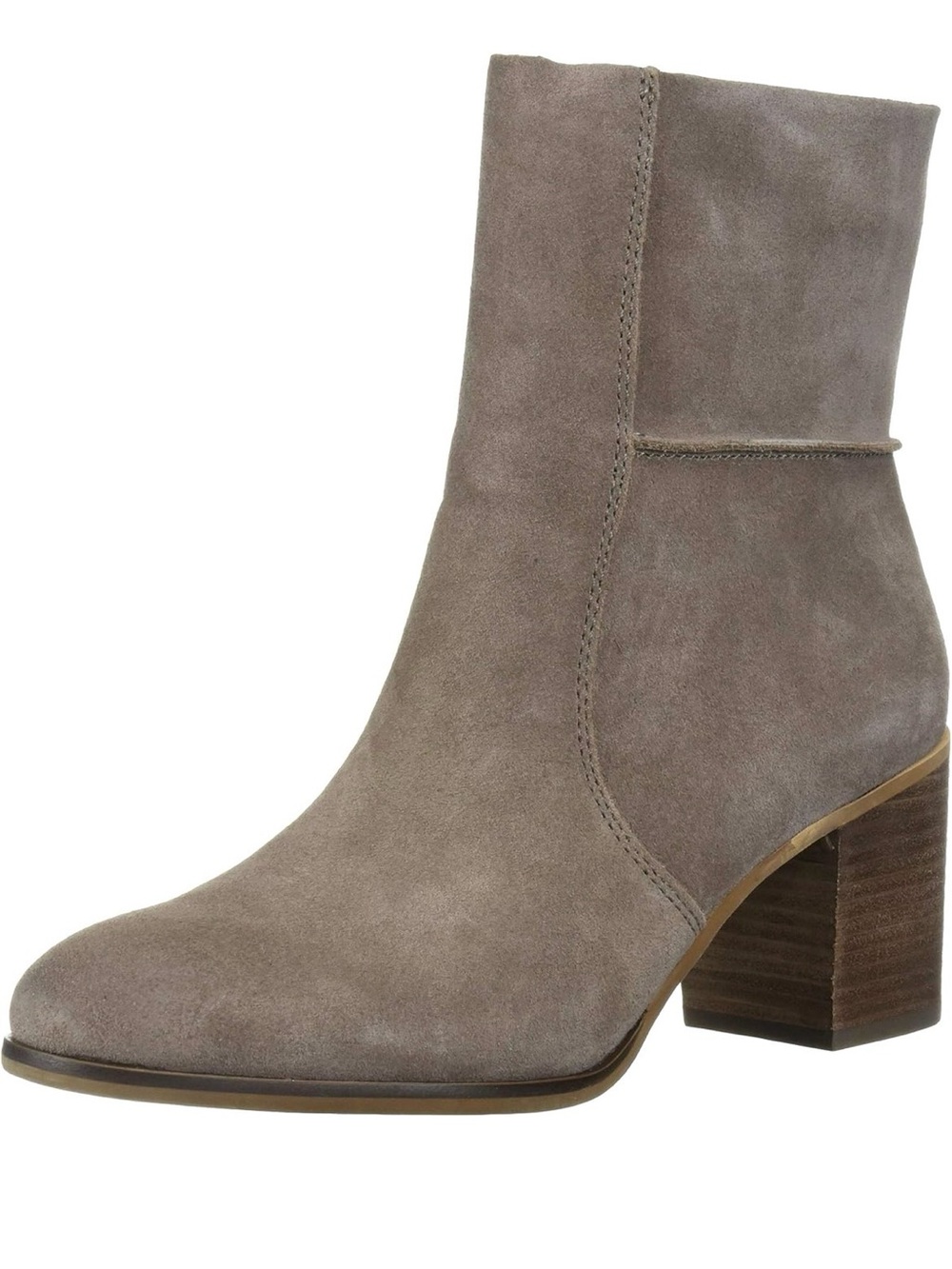 Frye Women's Suede Ankle Boot in gray